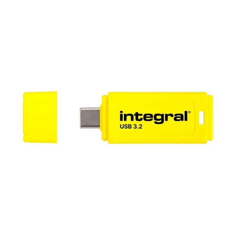Pen Drive Integral Neon-C INFD64GBNEONCYL3.2 64 GB USB Tipo C 3.2 Gen 1