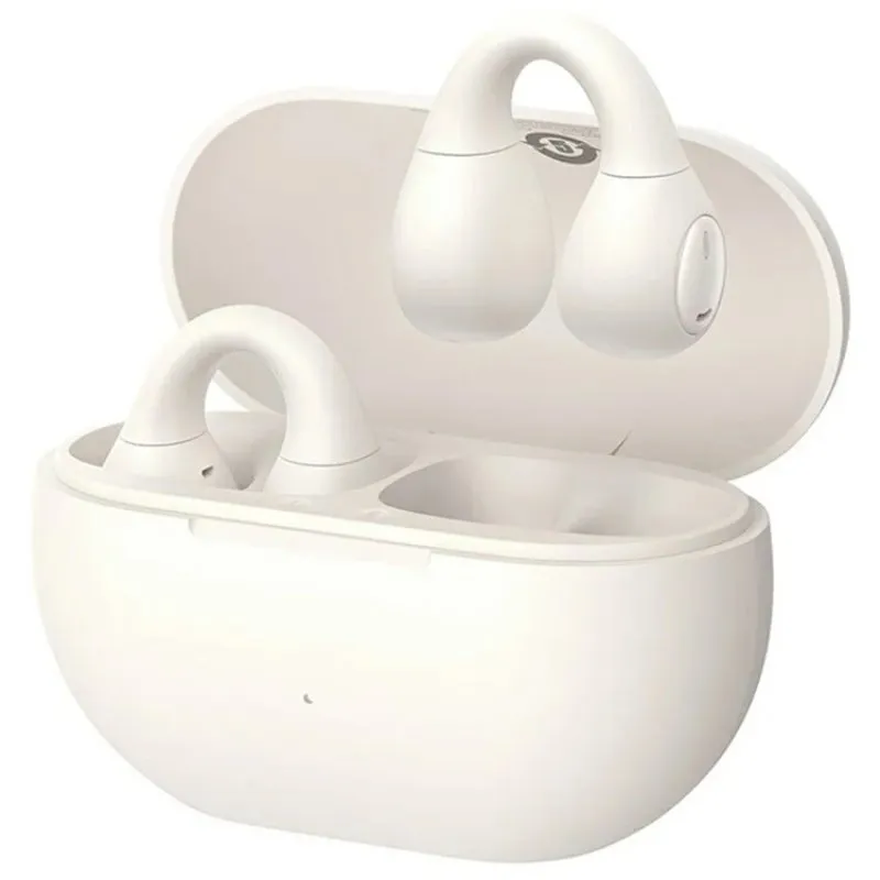 Baseus Bass 15 Clip Auriculares Sem Fios Bluetooth com Cancelamento de Ruído Brancos