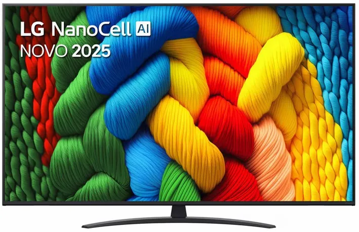 Smart TV 55 NanoCell AI 55NANO81A6A 4K Ultra HD Wi-Fi (Preto) - LG