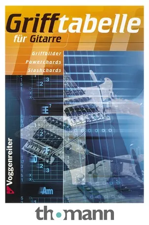 Voggenreiter Grifftabelle für Gitarre
