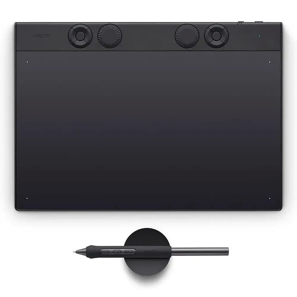 Mesa Digitalizadora Wacom Intuos Pro Medium Bluetooth Preta + Pen