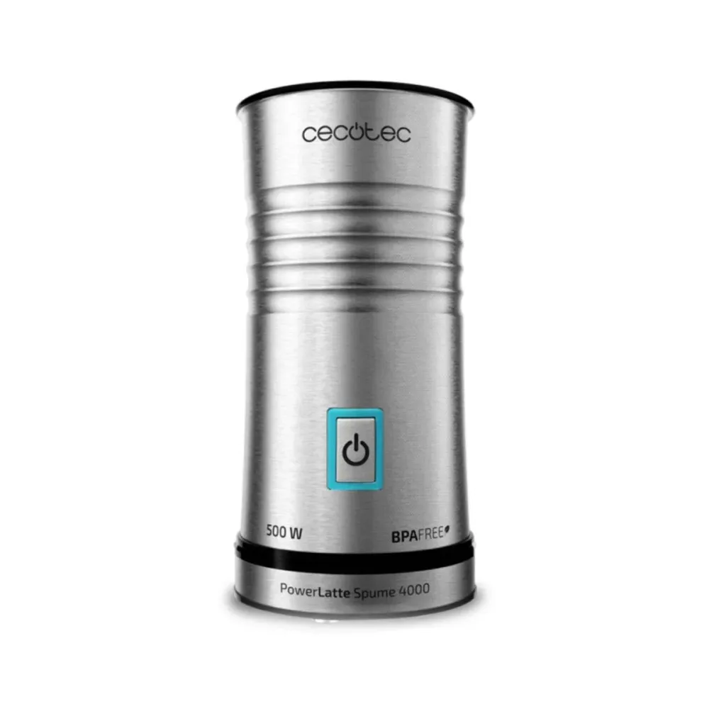 Batedor de Leite Cecotec Power Latte Spume 4000 500W Inox