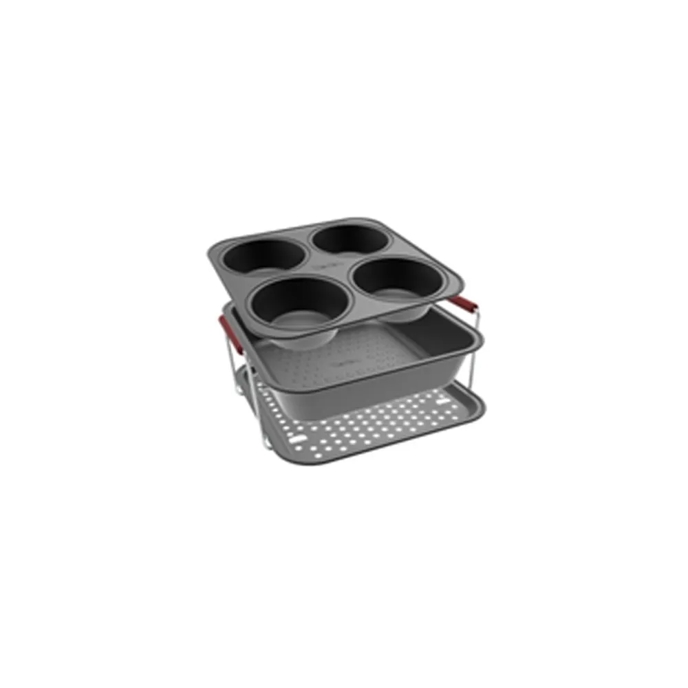 SET 3 PEÇAS TEFAL DAIL EASY P/ AIRFRYER – J702S304