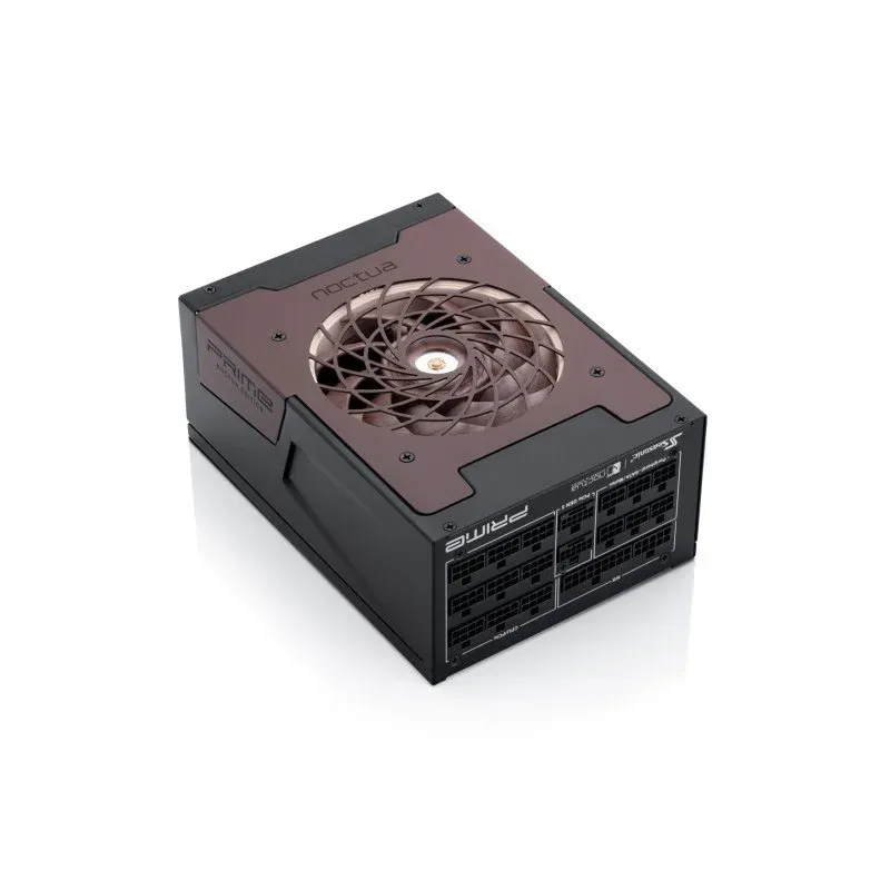 Fonte Alimentação Seasonic Prime TX-1600 Noctua Edition Fonte de Alimentação 1600W 80 PLUS Titanium Modular e Ultra-Silenciosa