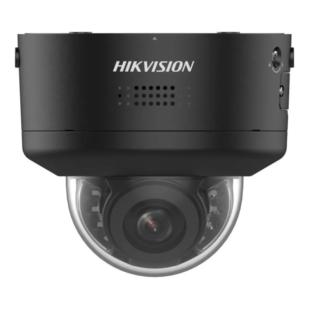 Câmara de Segurança IP Hikvision Pro Dome PoE 4MP 2.8~12mm Exterior IP66 - DS-2CD2746G2H-IPTRZS2U/SL(2.8-12)BLK
