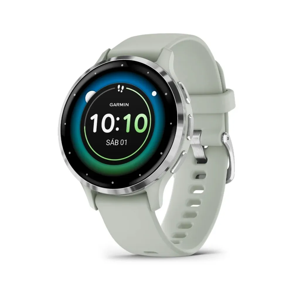 Smartwatch Garmin Venu 3S 41mm Wi-Fi + GPS Verde