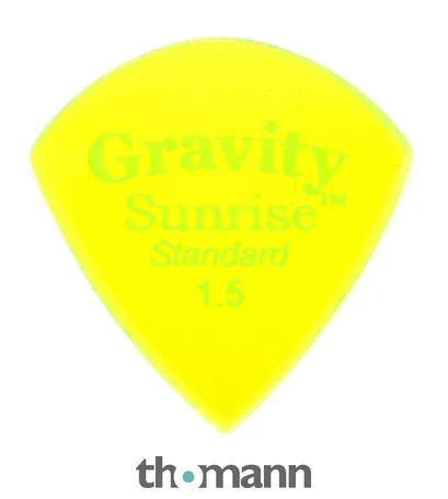 Gravity Guitar Picks Sunrise Standard 1,5mm
