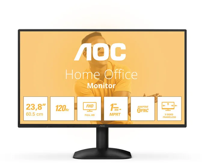 Monitor AOC 23.8" 24B31H IPS FHD 120Hz 1ms