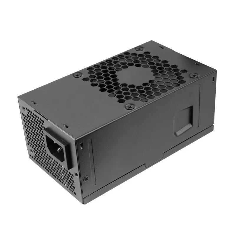Fonte Alimentação Tacens Anima APTII500P Fonte de Alimentação TFX 500W Ultracompacta 85% SMD Ventoinha 80mm Preta