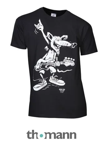 Rock You T-Shirt Bass Rat L