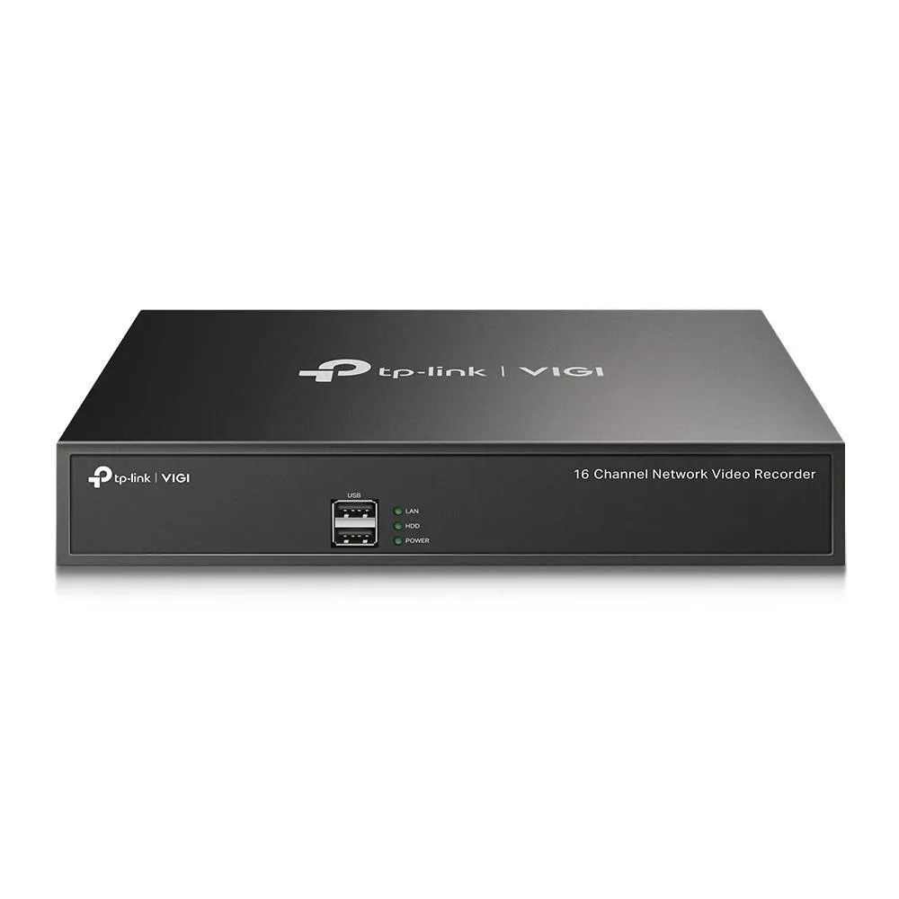 Gravador NVR TP-Link VIGI NVR1016H 16 Canais Non-PoE 1HDD H265+