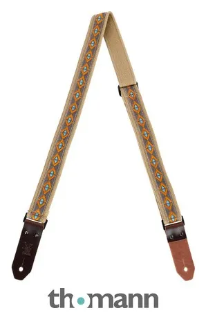 Minotaur Ukulele Strap Rhombus Seamless