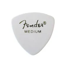 Palheta Fender 346 Celluloid Medium White