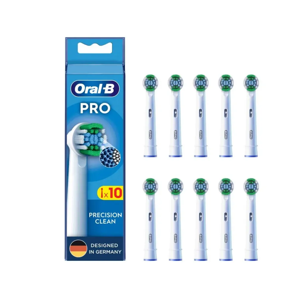 Cabeças de Escovas de Dentes Oral-B Pro Precision Clean Branco (10 Unidades)