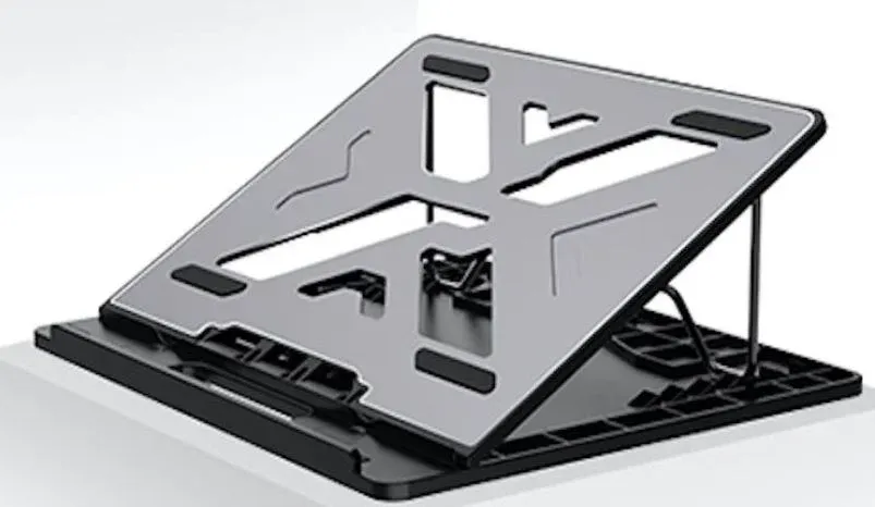 Base CONCEPTRONIC ERGO S Laptop Cooling Gray Aluminum Surfac