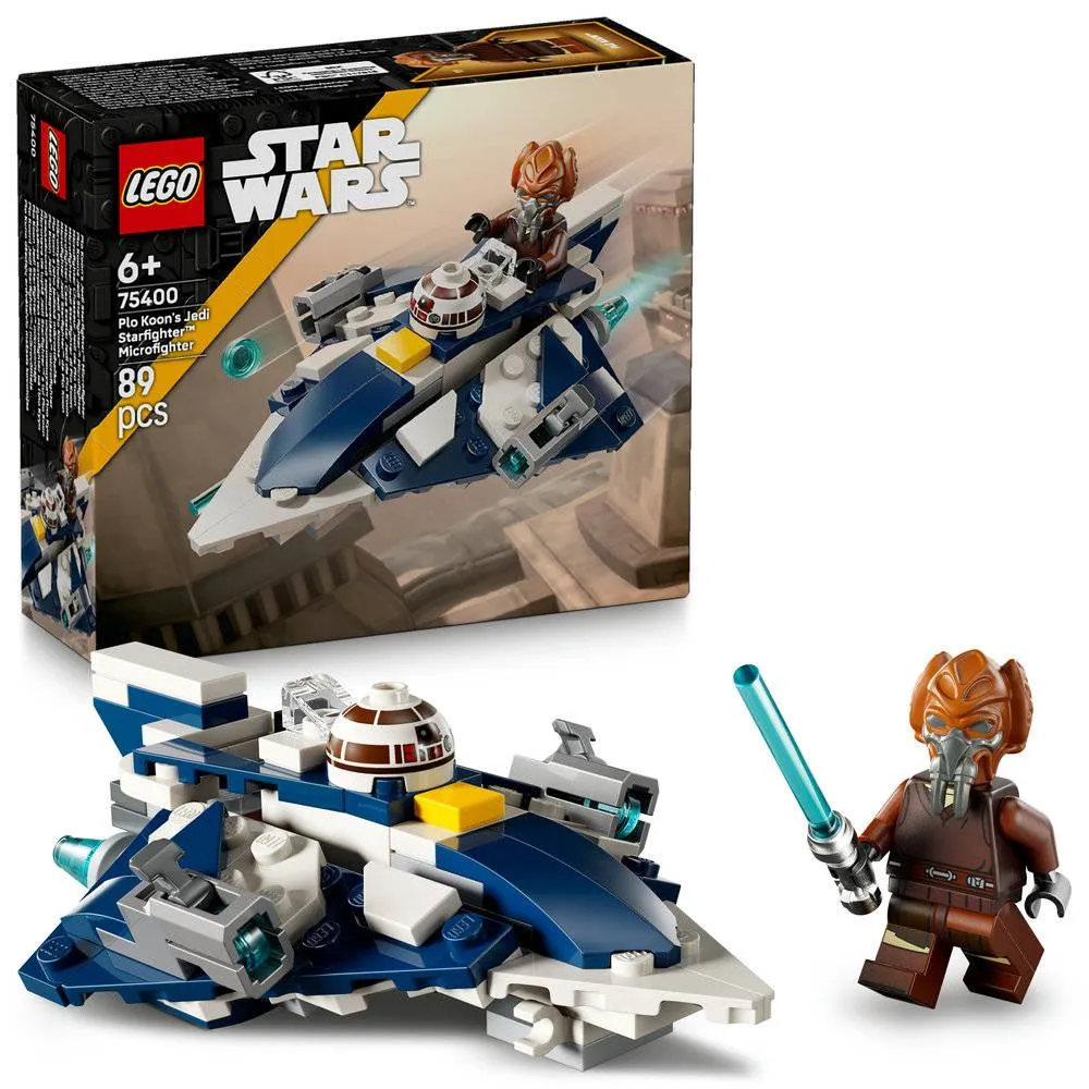 LEGO Star Wars Microfighter Jedi Starfighter™ de Plo Koon - 75400