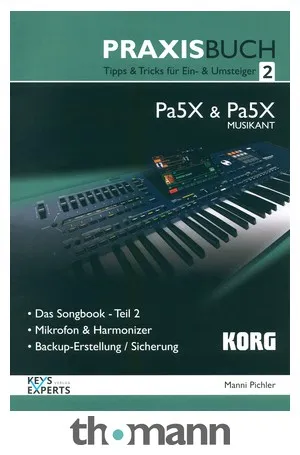 Korg PA-5X Praxisbuch 2