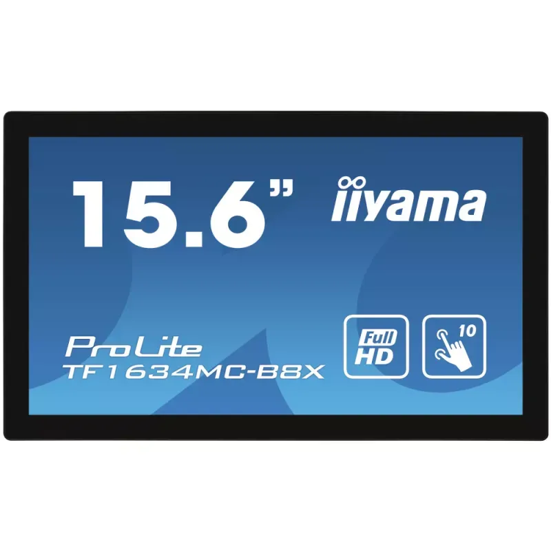 Monitor IIYAMA - 15.6" Full HD IPS / 450 cd/m² / HDMI VGA DP - ProLite TF1634MC-B8X