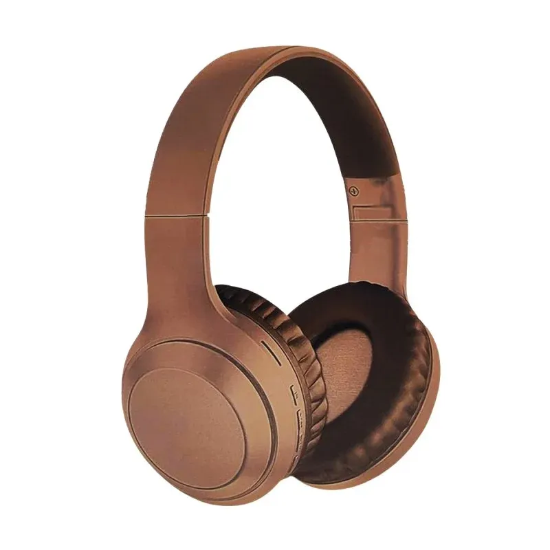Klack KBT-1628 Auscultadores de Diadema Sem Fios Bluetooth 5.0 Castanhos
