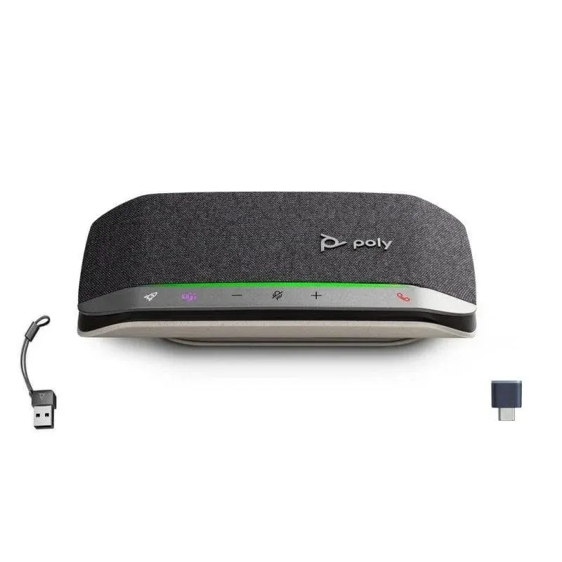 Altavoces Poly Portátil Bluetooth 86 dB com bateria e redução de ruído