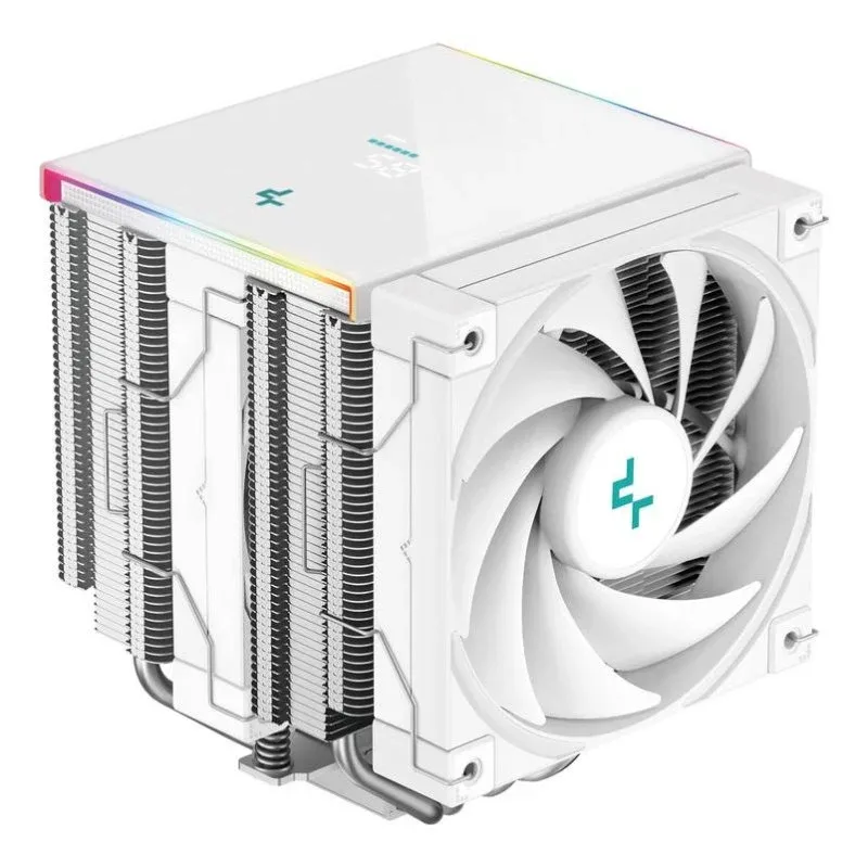 Refrigeração a Ar DeepCool Socket LGA1700 AM5 120mm AK620 Digital SE WH Display LED