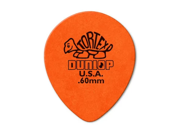 Dunlop Tortex Teardrop 0.60 Laranja