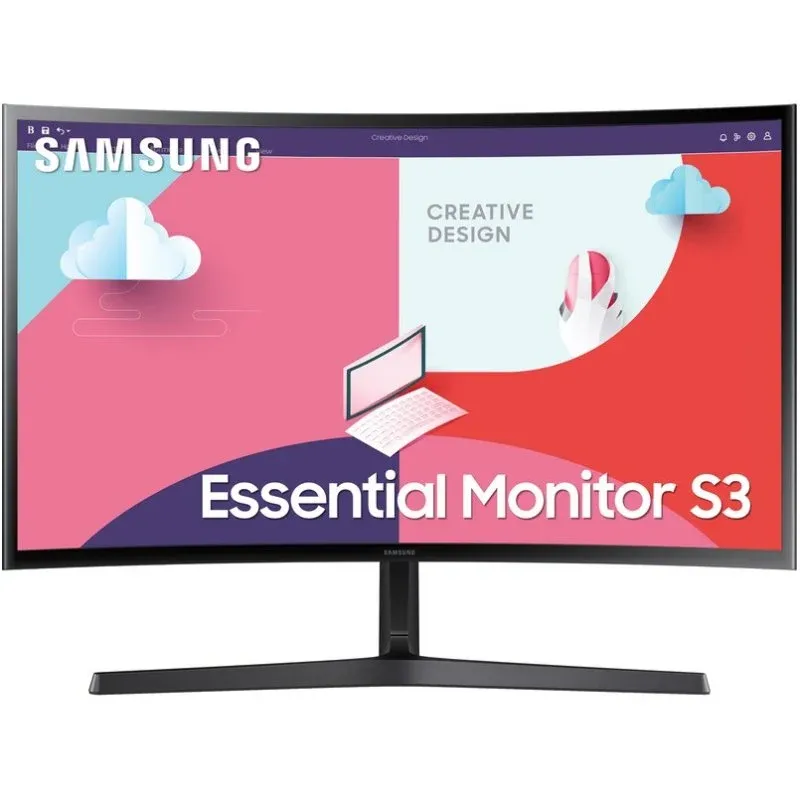 Samsung S36C Monitor 27" Curvo Full HD 75Hz Painel VA FreeSync HDMI Preto