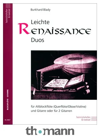 Heinrichshofen Verlag Leichte Renaissance-Duos