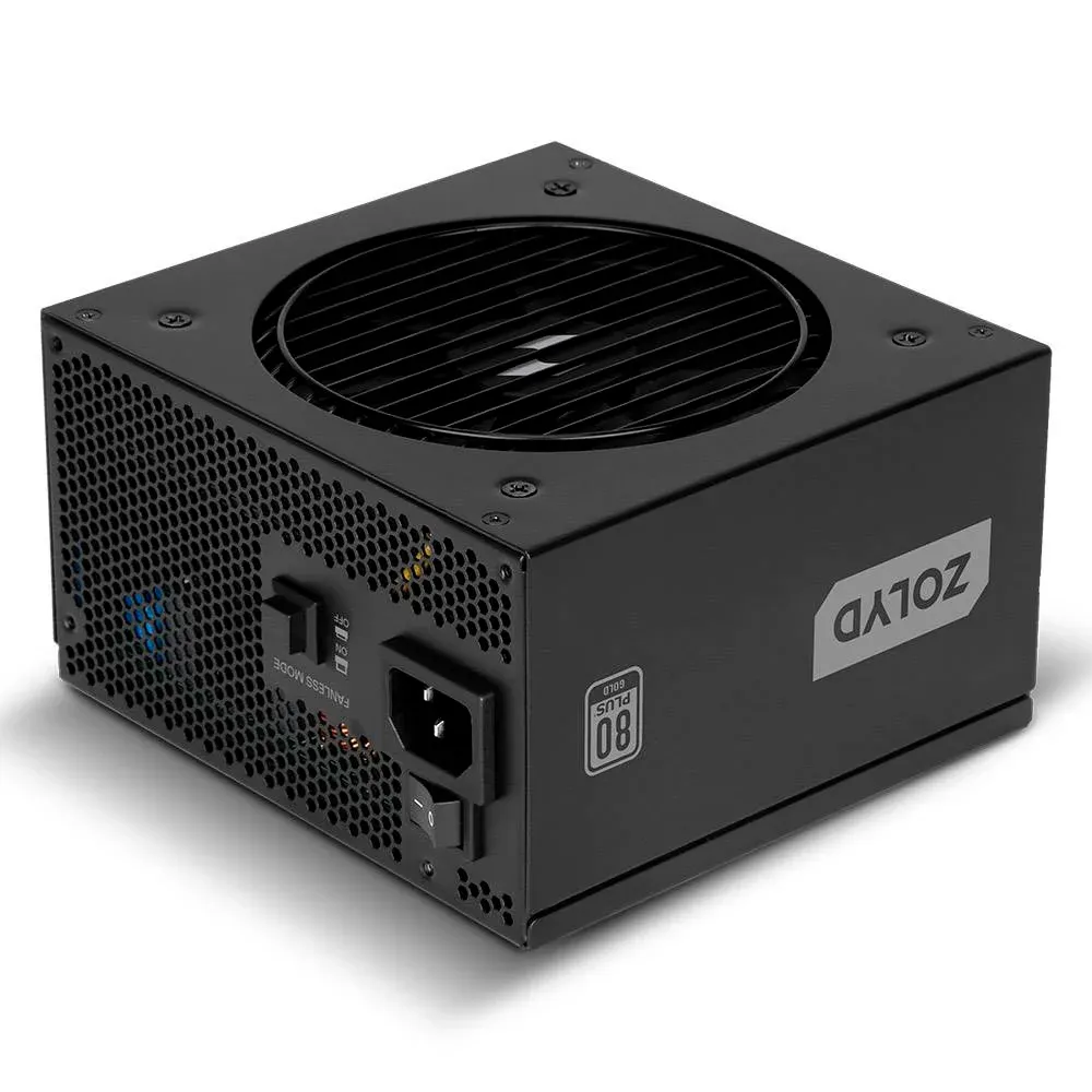 Fonte de Alimentação ATX Zolyd GM850 850W 80 Plus Gold Full Modular Preta