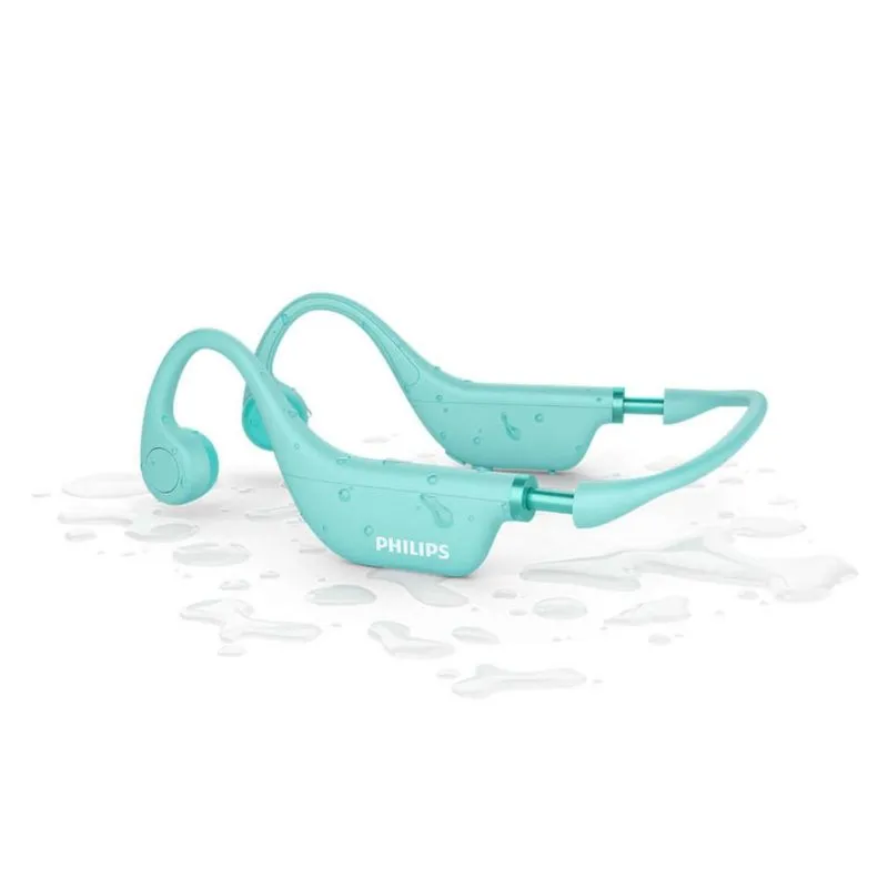 Auriculares Philips TAK4607GR/00 sem fios Bluetooth Desporto Crianças IPX5 com microfone Verde