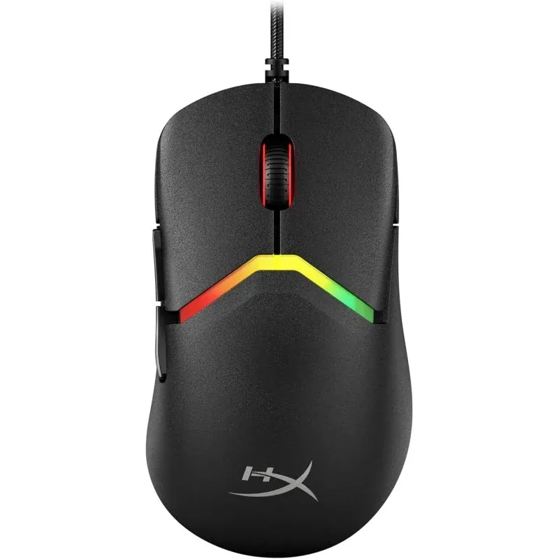 HyperX Pulsefire Saga Rato Gaming RGB Sensor 26K 8000Hz 6 Botões Preto