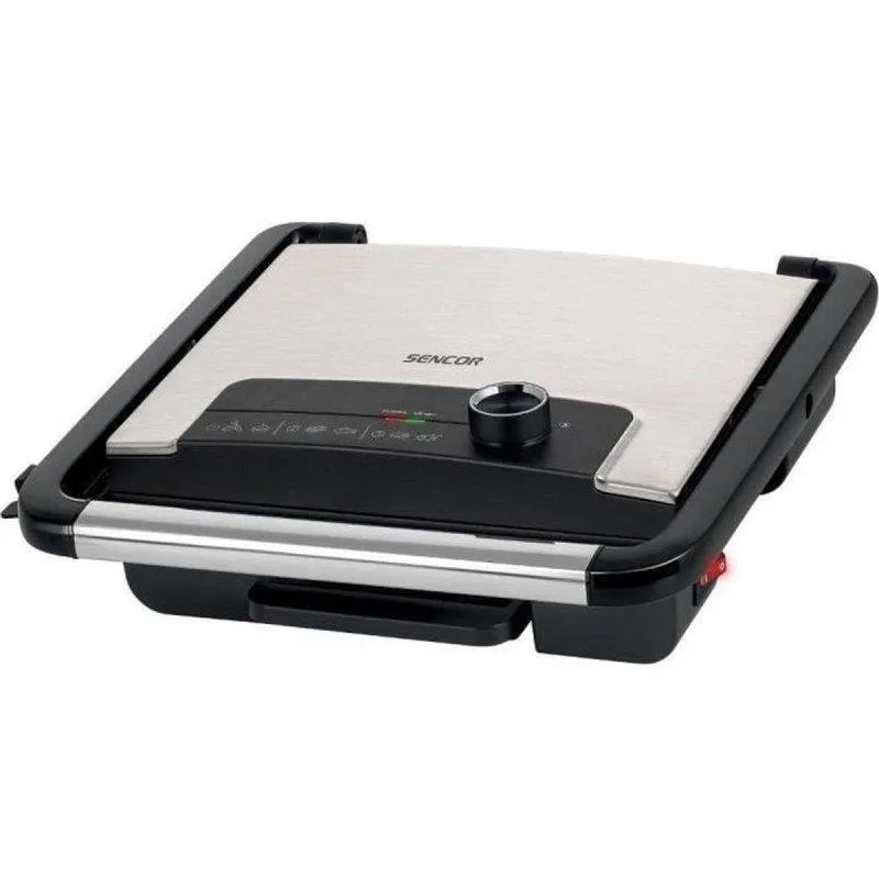 Grill Contacto Sencor SBG 3710SS 2000W Placas Antiaderentes 29,8x26,8 cm