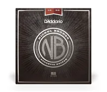 Jogo Cordas Guitarra Acústica Daddario NB1656 Resophonic 016-056