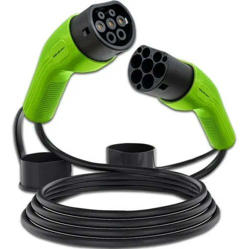Qoltec 52473 KABEL EV TYP2 DO CARREGAMENTO DE CARRO | 400V | 52473
