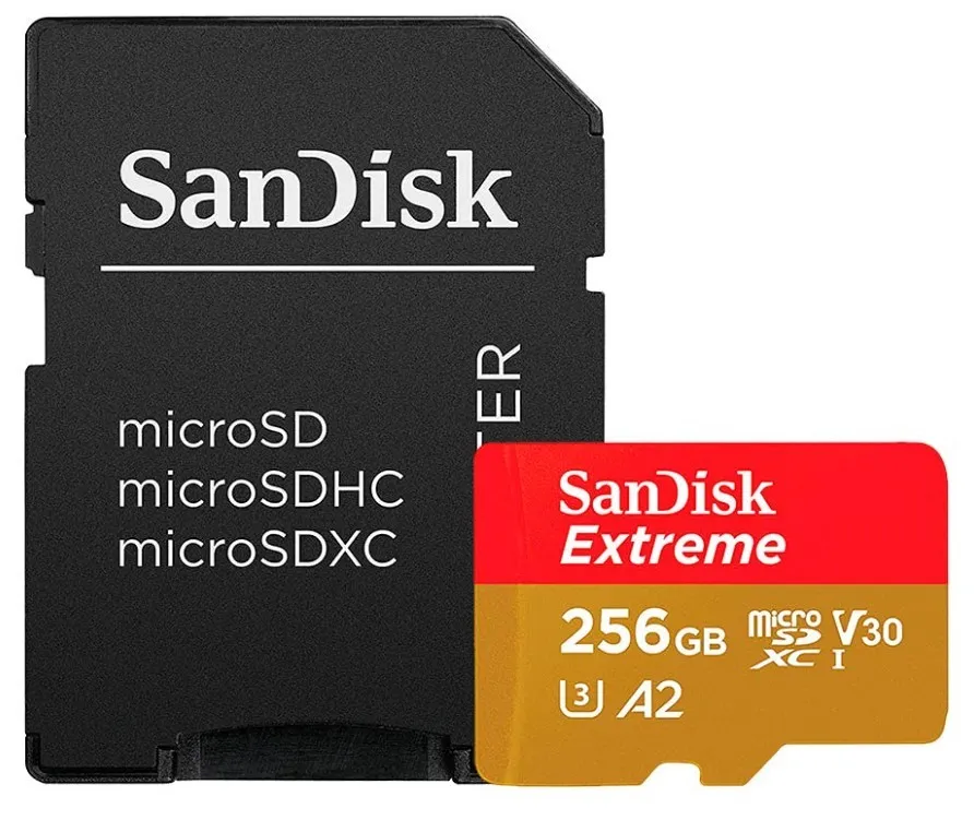 SanDisk Extreme PLUS 256 GB MicroSDXC Classe 10 SDSQXBD-256G-GN6MA