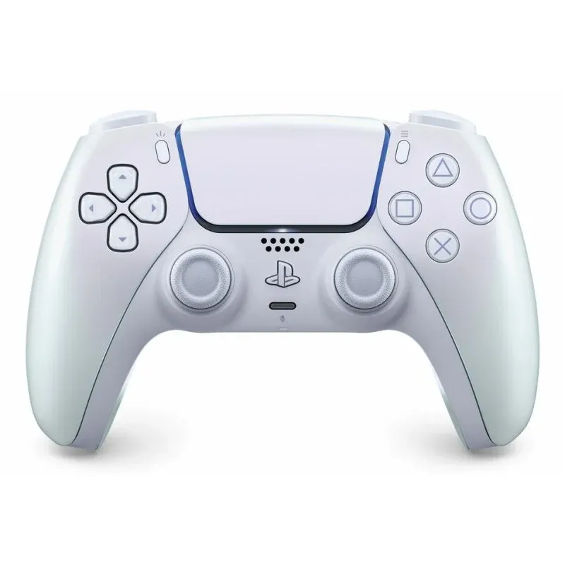 Gamepad Sony DualSense PlayStation 5 Cromo Perlado Bluetooth USB Tipo C