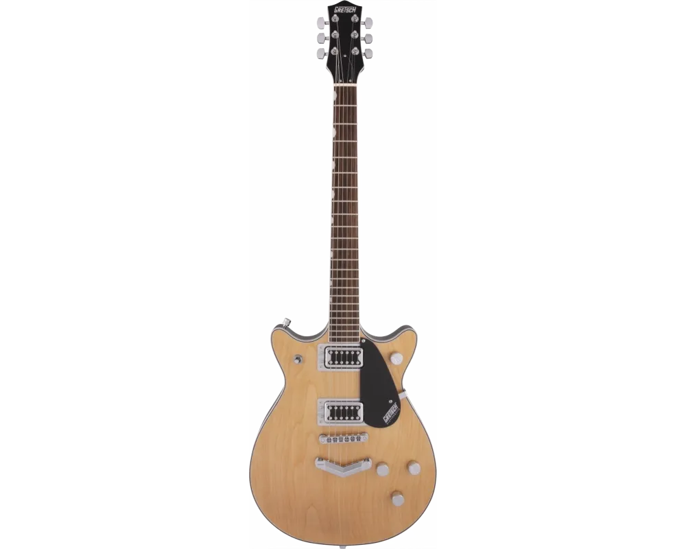 Gretsch G5222 Electromatic DBL JET BT with V-Stoptail Aged Natural