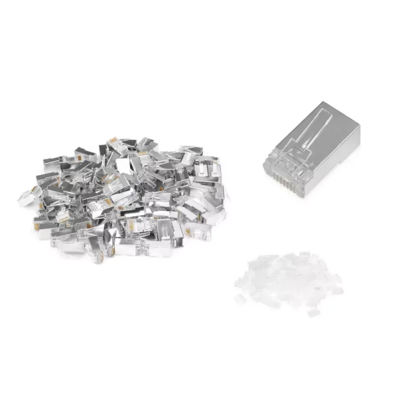 DIGITUS FICHAS CAT6 PARA CABO REDONDO - PACK DE 100