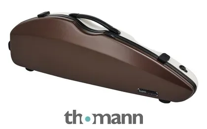 bam Bonbon Violin Case BR/WH SH