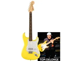 Fender Limited Edition Tom Delonge Stratocaster RW Graffiti Yellow