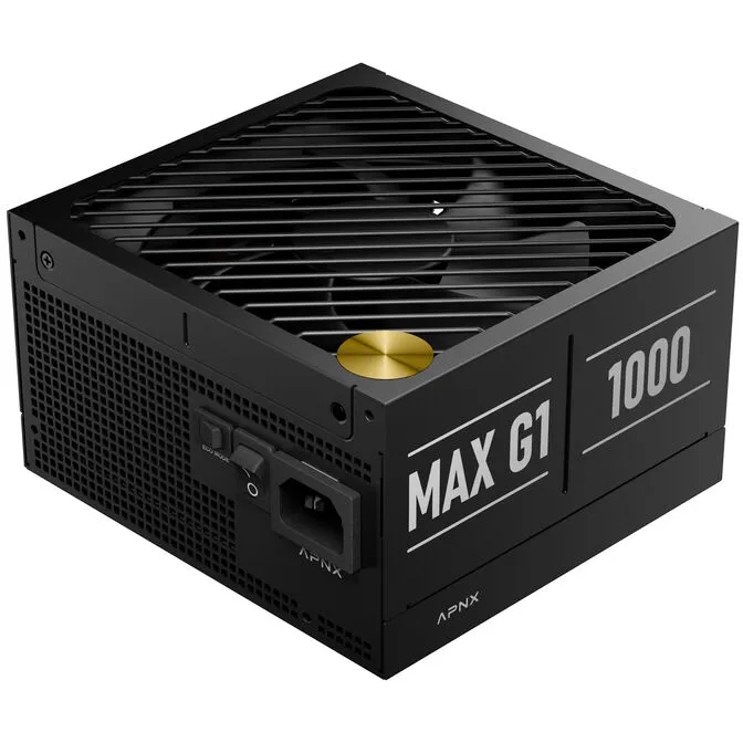 Fonte Modular APNX MAX G1 1000W 80+ Gold PCIE5 (Cybenetics Platinum)