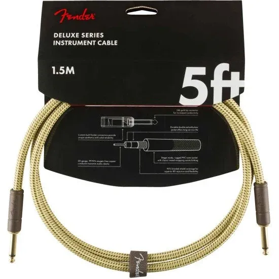 Fender Deluxe Series 1,5m Jack/Jack Tweed
