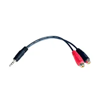 Cabo Áudio PowerAcoustics CAB2241 Mini Jack/RCA F