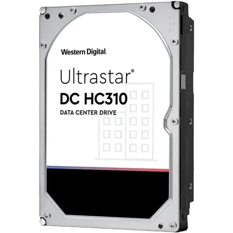 Disco Rígido Disco Duro Western Digital Ultrastar DC HC310 6TB HDD 7200rpm SAS 256MB 3.5