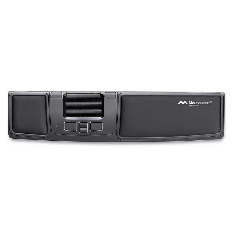 Ratón Mousetrapper Advance 2.0+ USB Tipo A 2000 DPI Preto Branco Ergonómico