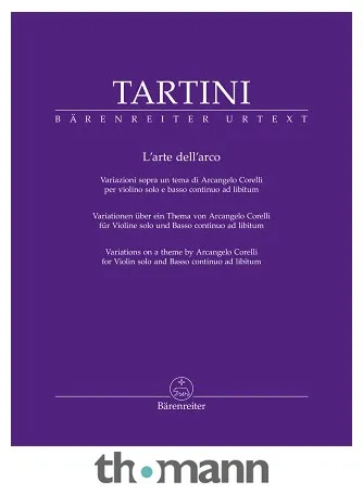 Bärenreiter Tartini L'arte dell'arco