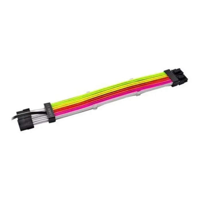 Cabo Extensão 8-Pin PCI-E 12V p/ Fonte de Alimentação Lian Li Strimer+ ARGB