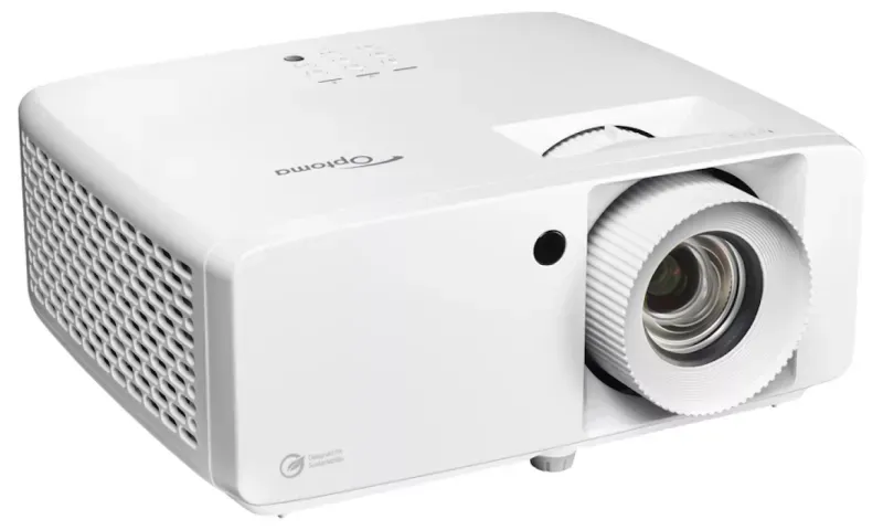 Projetor Optoma UHZ66 Laser 4K UHD / 4000 Lumens / DLP / HDMI / 3D / Modo Jogo / 240HZ / RJ45 - E9PD7LD01EZ2