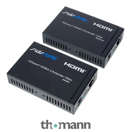 Swissonic HDbaseT HDMI2.0 Extender 100m