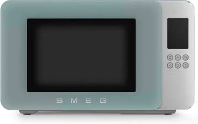 Microondas GRILL SMEG MOC01EGMEU (29 L - 50,46 cm - Esmeralda)